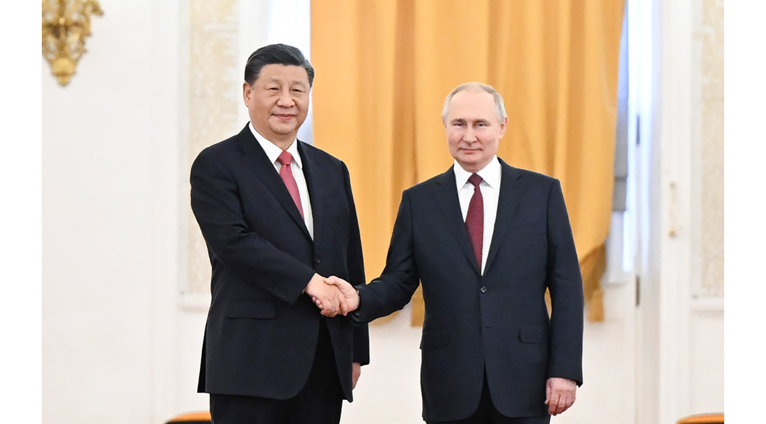 习近平同俄罗斯总统普京举行会谈