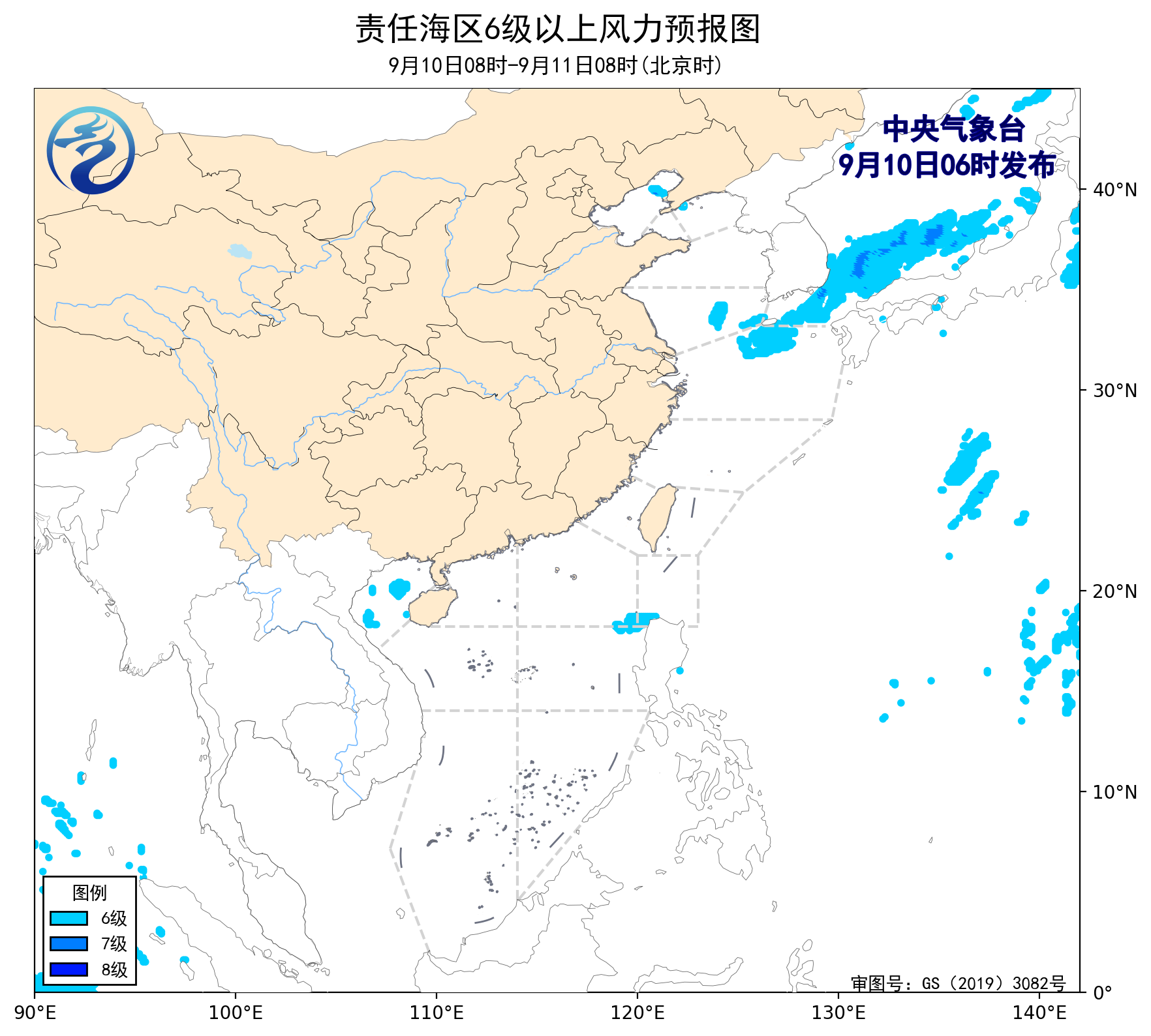 浙江海洋天气预报今日情况
