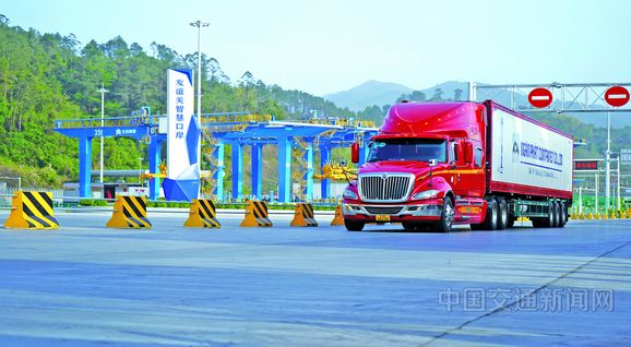 广西壮族自治区友谊关口岸进入货物通关旺季